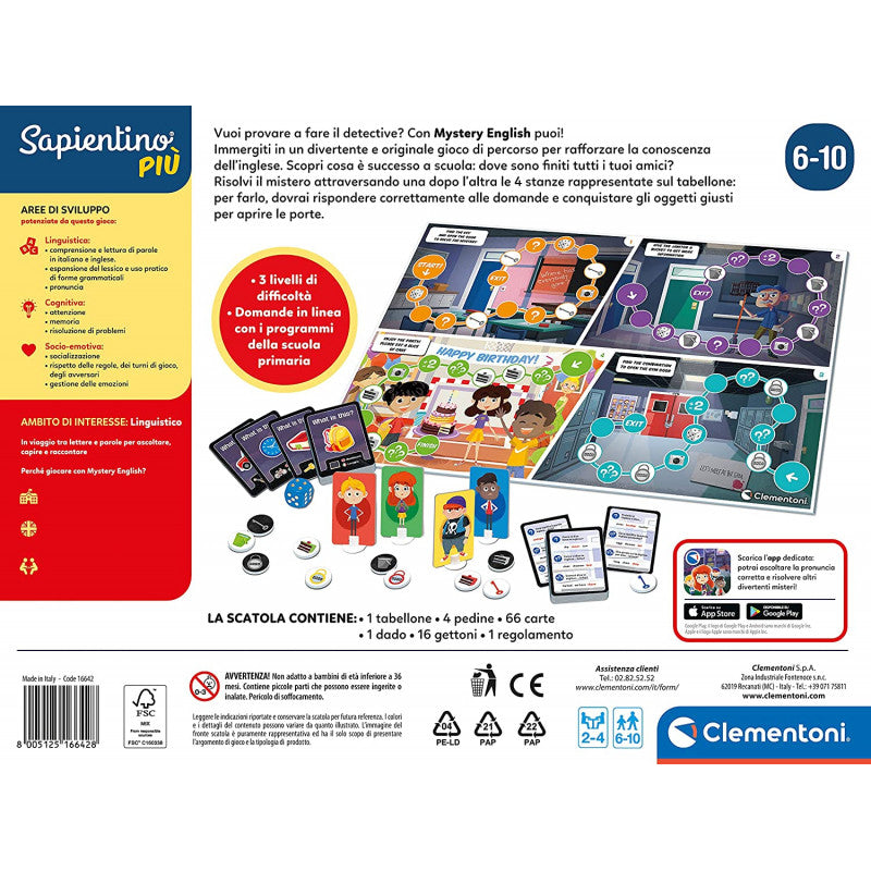 Clementoni Sapientino-Mystery English - 4