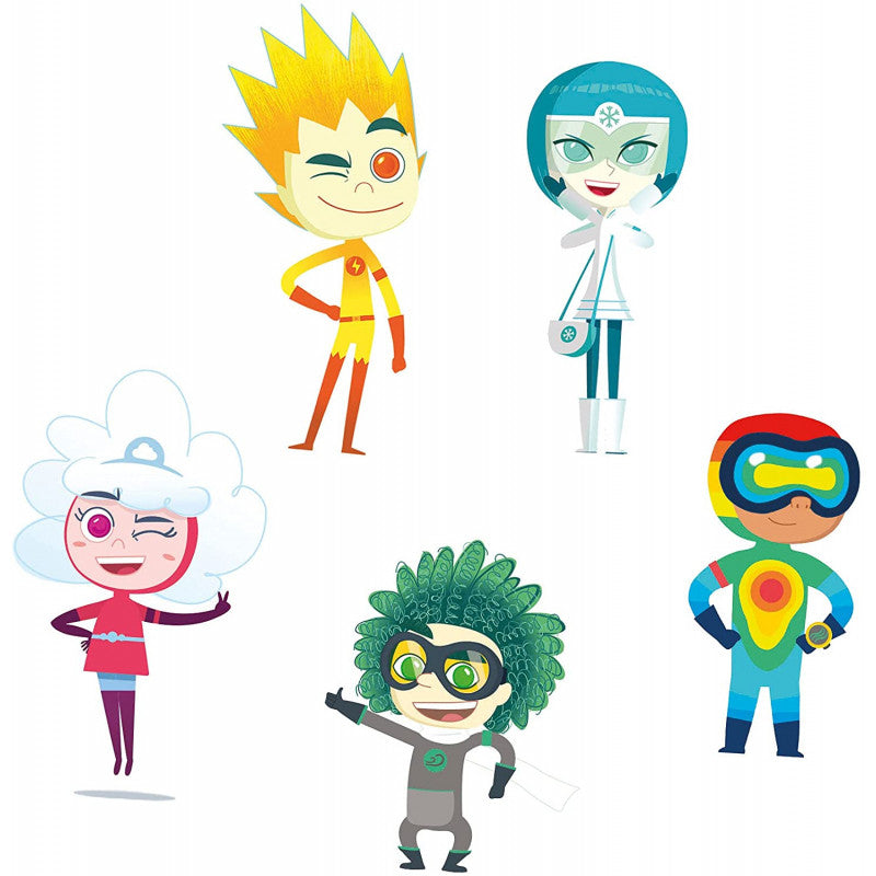 Numeri con le Carte Meteo Heroes - 4