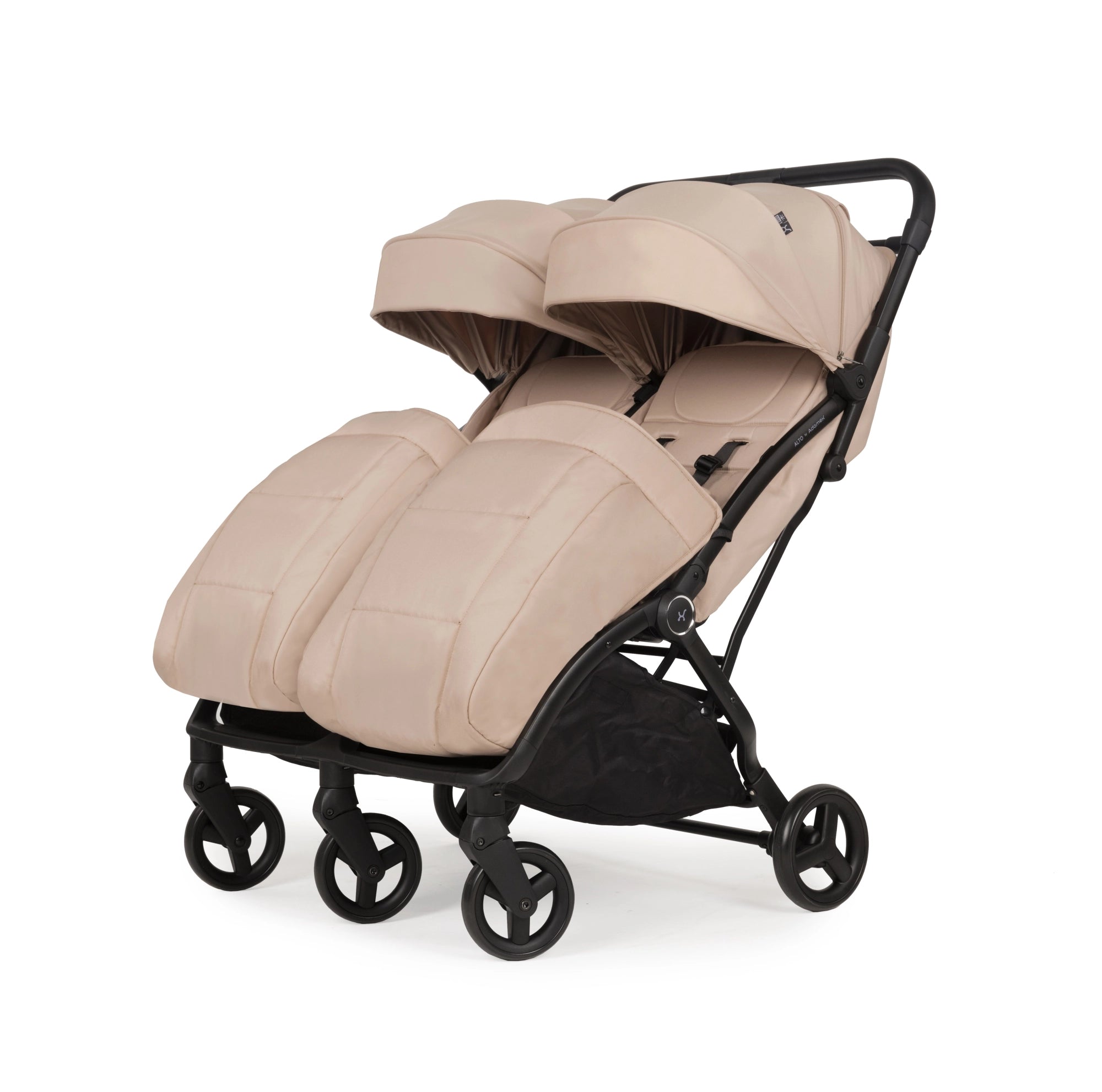 Passeggino Gemellare Adamex Alto Beige - 2