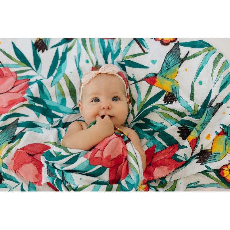 Tommy Lise - Mussola in Bambù Flowery Grace - 2