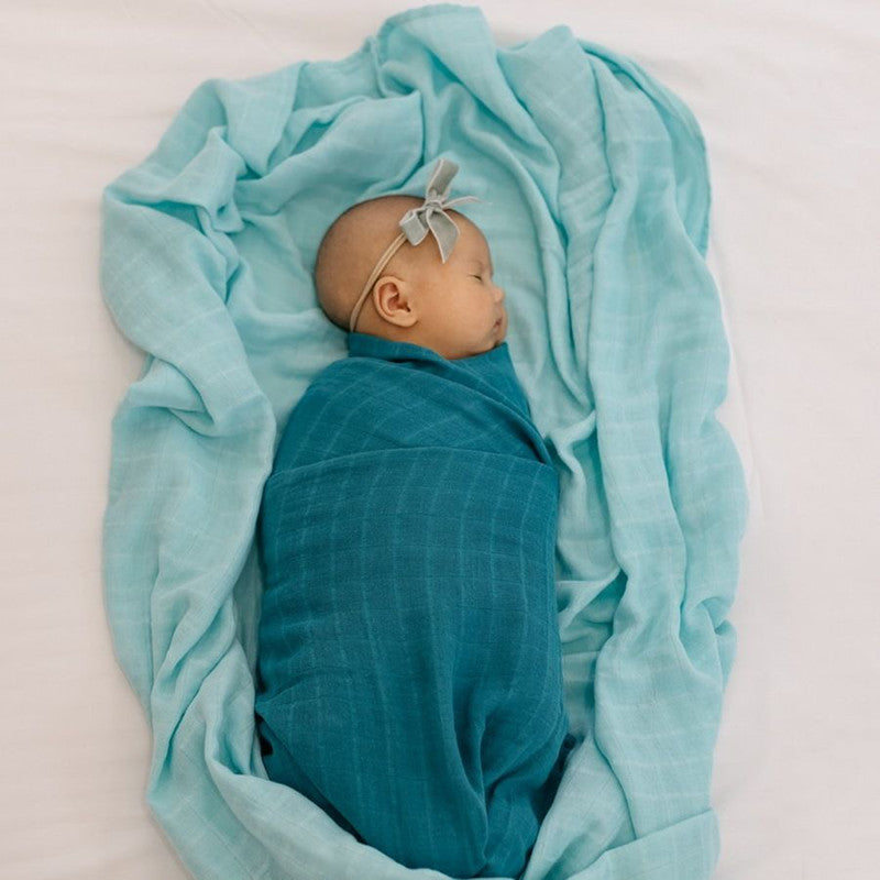 Tommy Lise - Mussola in Cotone Foggy Blue - 3
