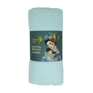 Tommy Lise - Mussola in Cotone Dreamy Blue