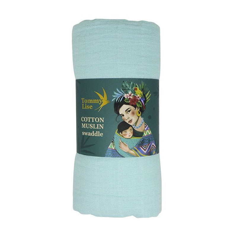 Tommy Lise - Mussola in Cotone Dreamy Blue