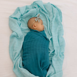 Tommy Lise - Mussola in Cotone Dreamy Blue - 3