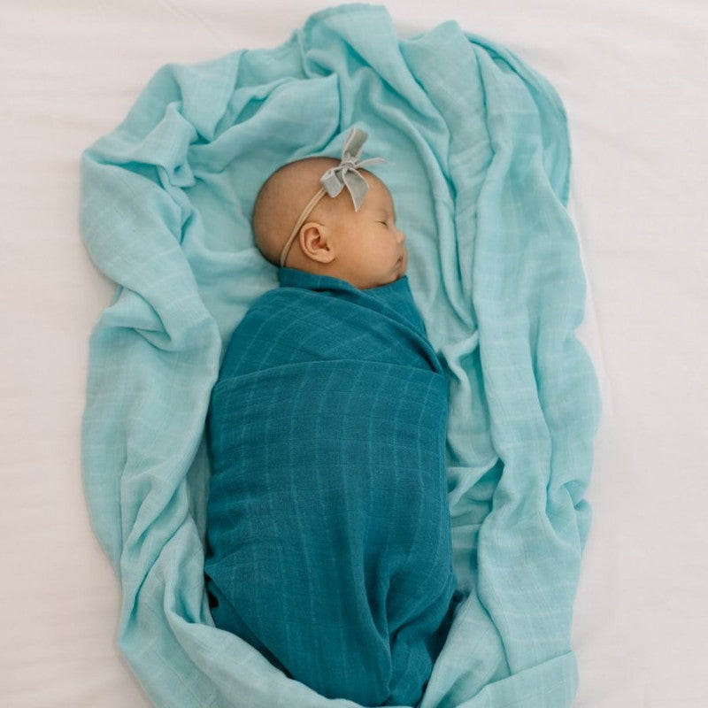 Tommy Lise - Mussola in Cotone Dreamy Blue - 3