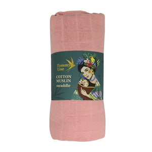 Tommy Lise - Mussola in Cotone Coral Almond
