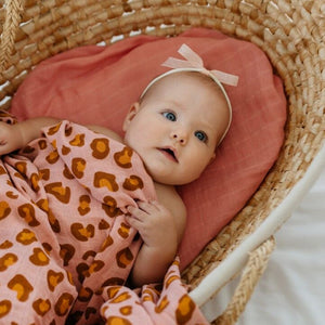 Tommy Lise - Mussola in Cotone Coral Leopard - 2