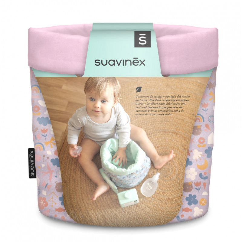 Suavinex - Cestino in Stoffa Prime Cure Girl