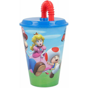 Bicchiere con Cannuccia Mario Bross - 3