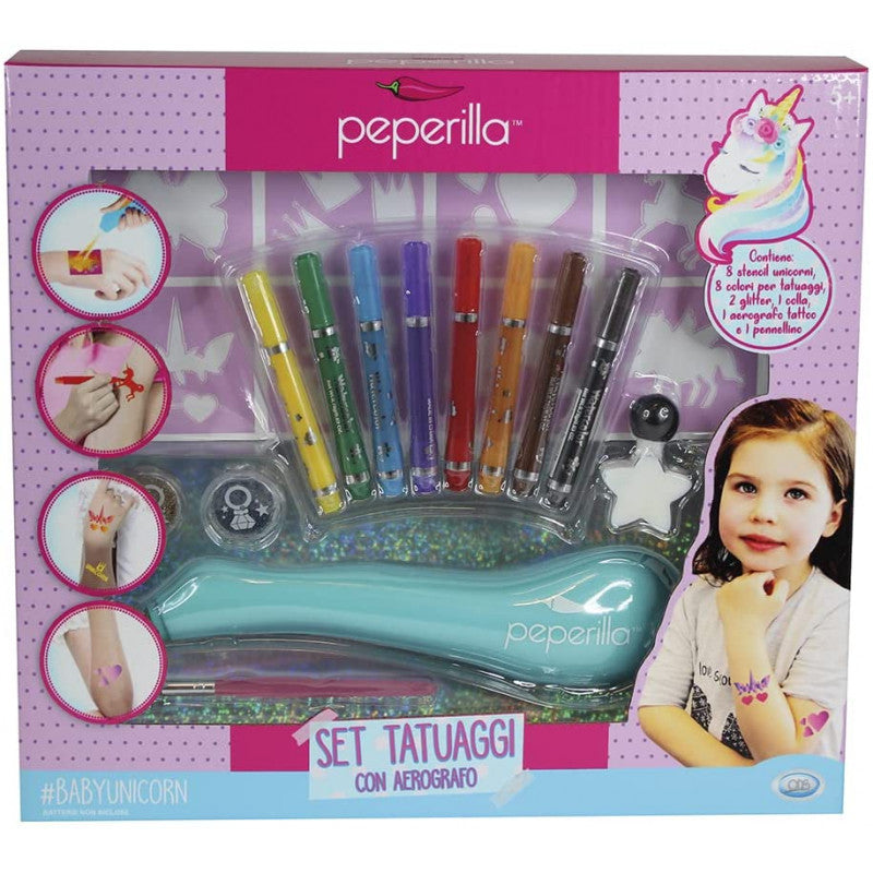 Set Tatuaggi Con Aerografo
