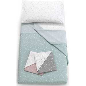 Set Lenzuola per Lettino ItalBaby Verde - 2