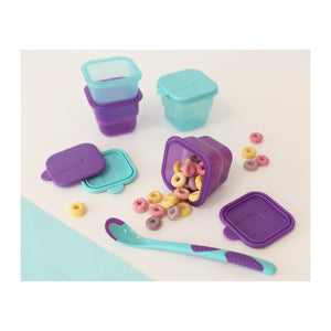 Set Cucchiaio con Barattoli - Azzurro - 2