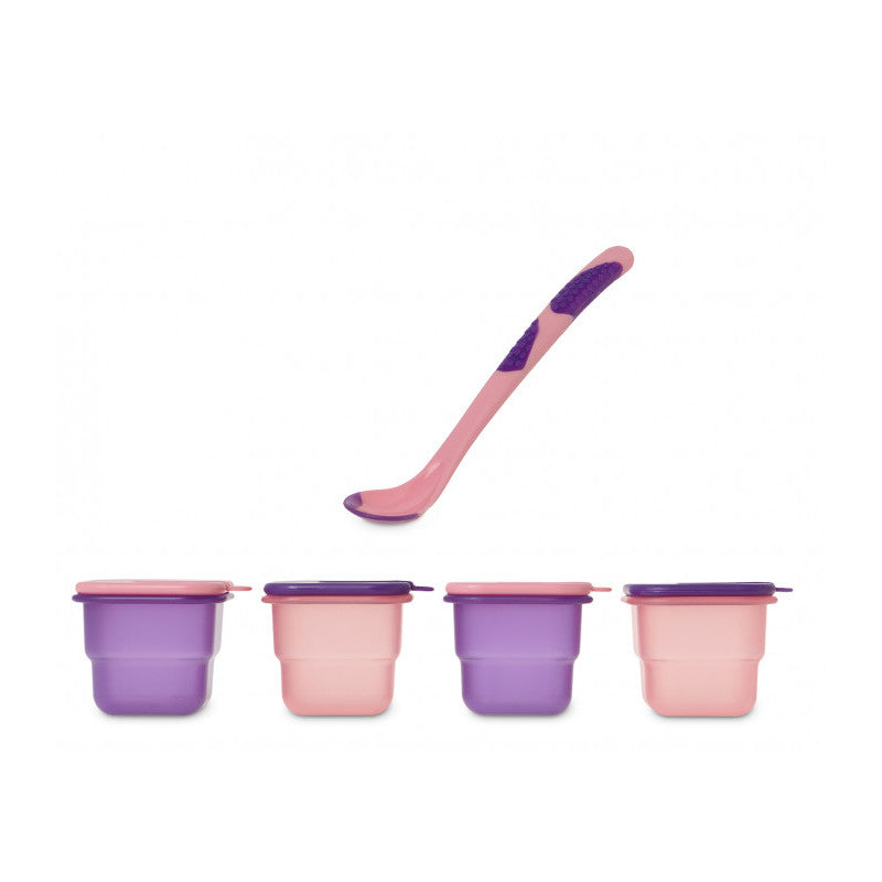 Set Cucchiaio con Barattoli - Rosa