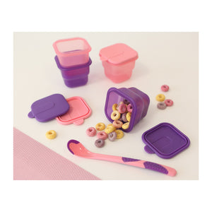 Set Cucchiaio con Barattoli - Rosa - 2