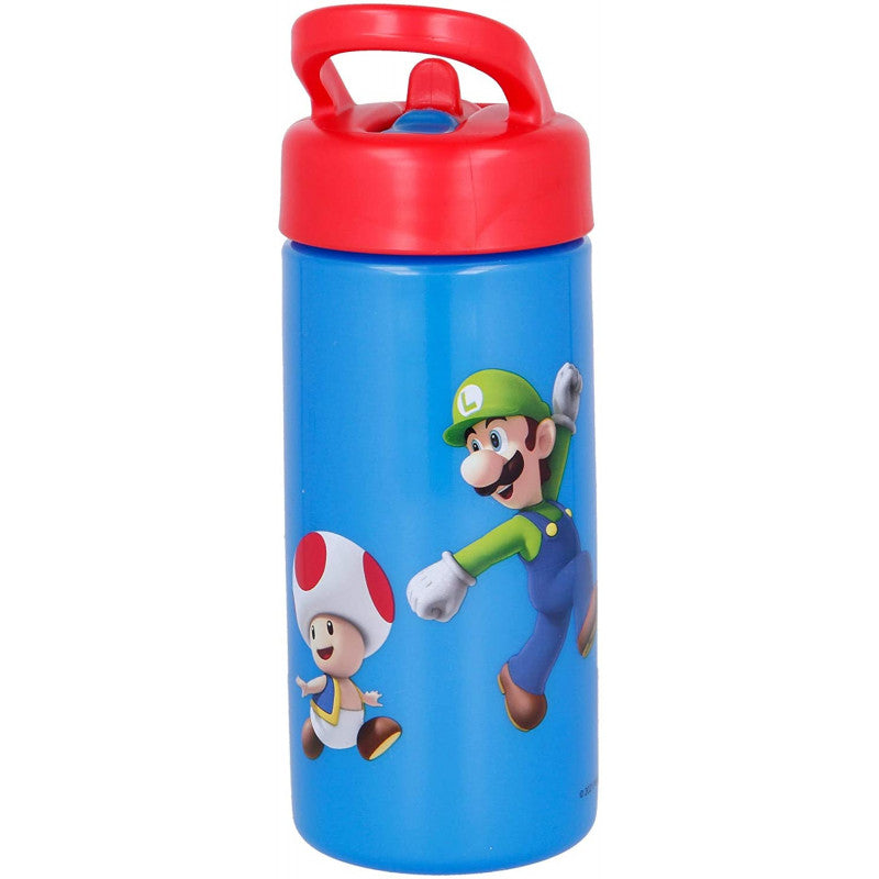 Borraccia Con Cannuccia Mario Bross Grey - 3