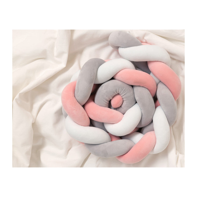 Riduttore Treccia per Lettino - Rosa/Grigio - 2