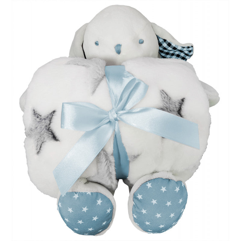 Peluche con Copertina Azzurro