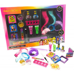 Rainbow High Mega Set Hair & Nails