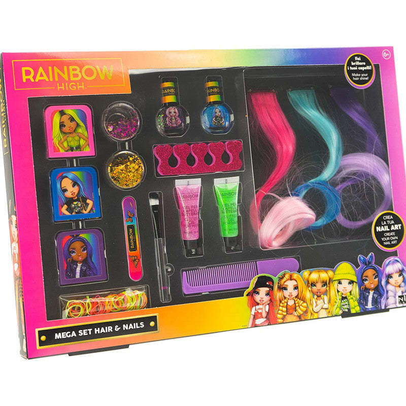 Rainbow High Mega Set Hair & Nails - 4