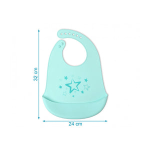 Kiokids - Bavaglino in Silicone - Azzurro - 3
