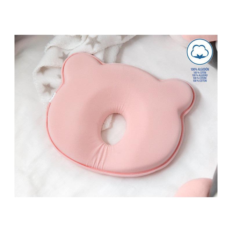 Cuscino Ergonomico per Neonato - Rosa - 2