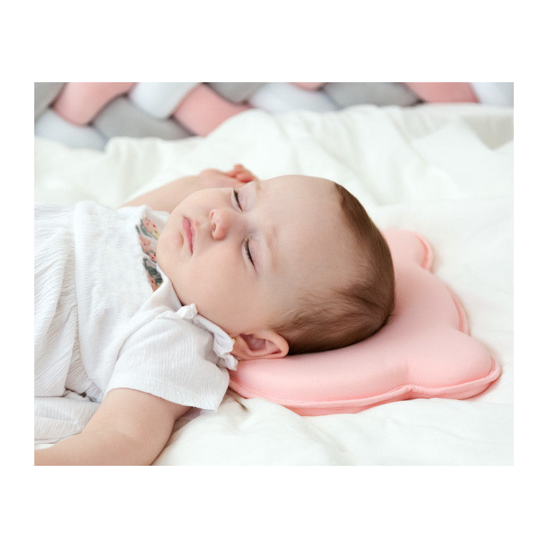 Cuscino Ergonomico per Neonato - Rosa - 3