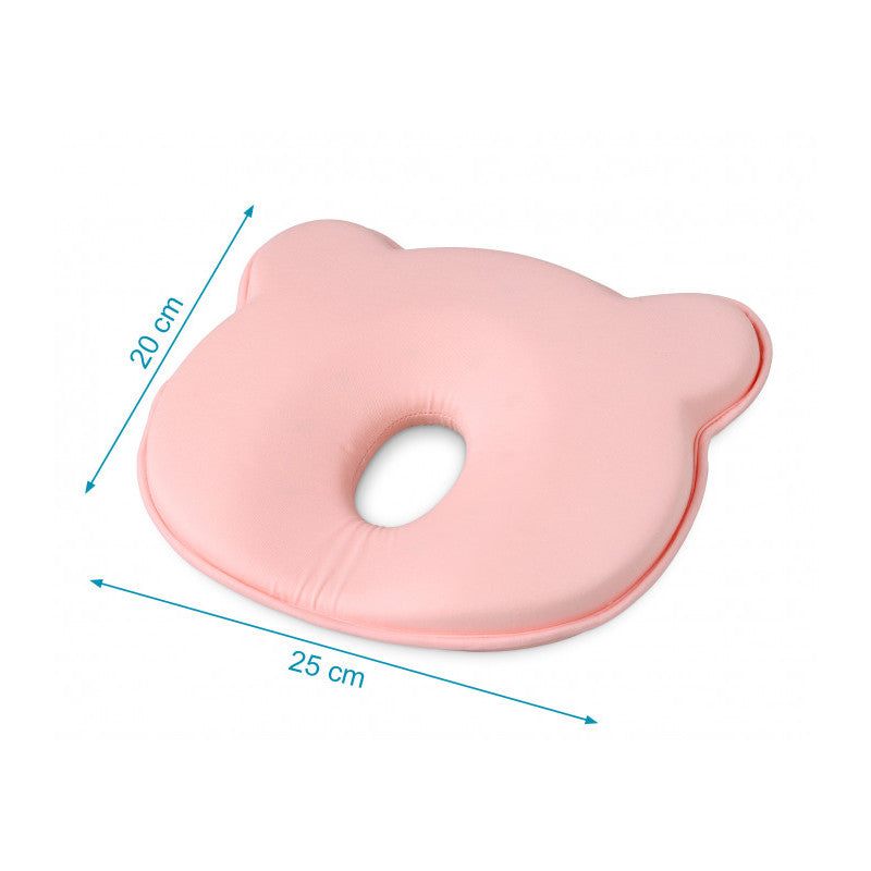 Cuscino Ergonomico per Neonato - Rosa - 4