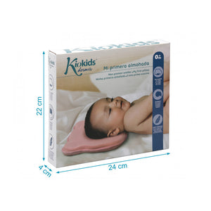 Cuscino Ergonomico per Neonato - Rosa - 5
