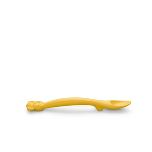 Cucchiaio In Silicone Per Bambini +4 Mesi - Giallo - 2