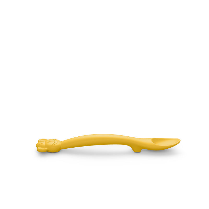 Cucchiaio In Silicone Per Bambini +4 Mesi - Giallo - 2