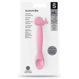Cucchiaio In Silicone Per Bambini +4 Mesi - Rosa - 3