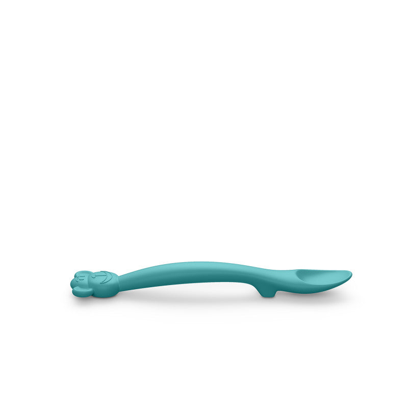 Cucchiaio In Silicone Per Bambini +4 Mesi - Verde - 2