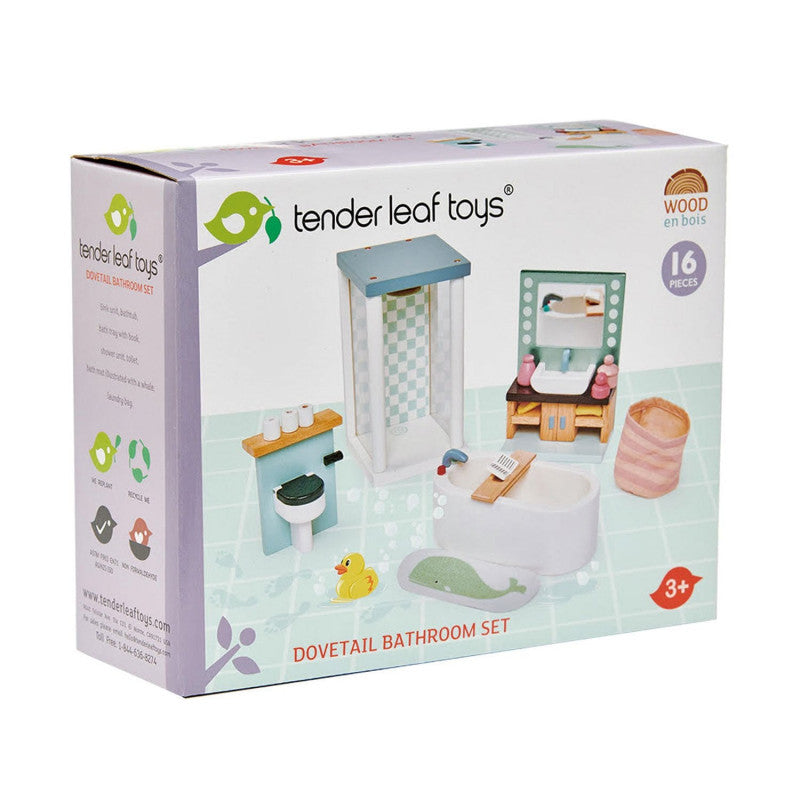 Set Mobili da Bagno per Casa delle Bambole - 2