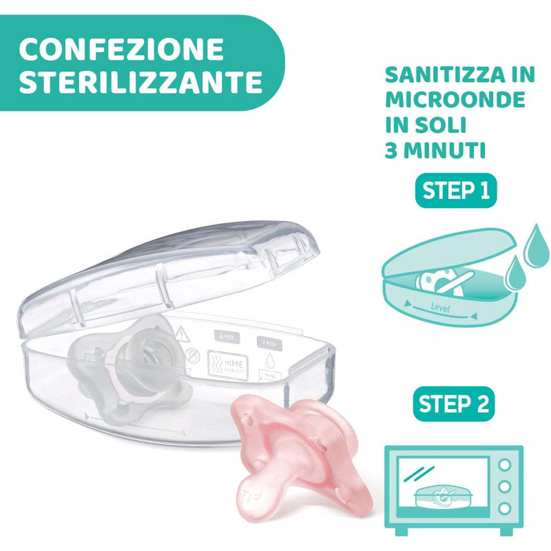 Chicco - Gommottino Physioforma 2-6 M - Rosa - 4