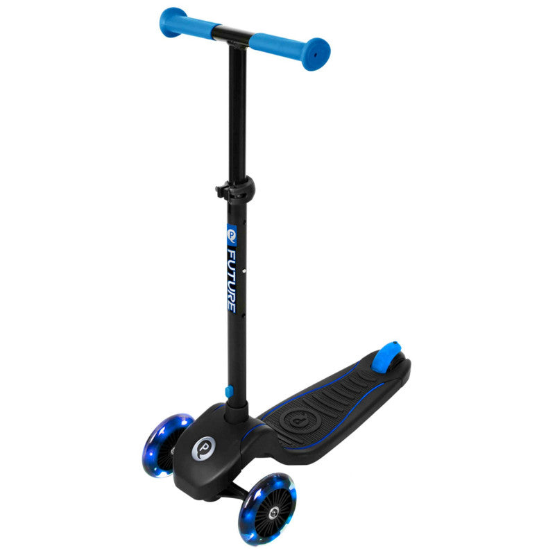 QPlay Future Scooter - Monopattino con Luci Led - Blue