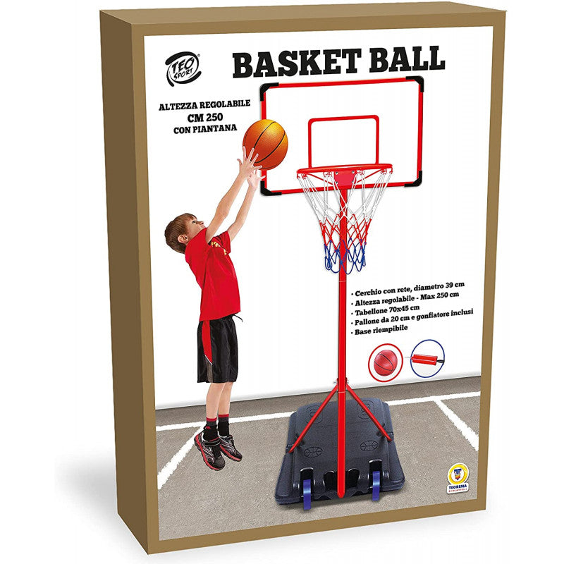 Canestro da Basket - Altezza 250 cm - 4