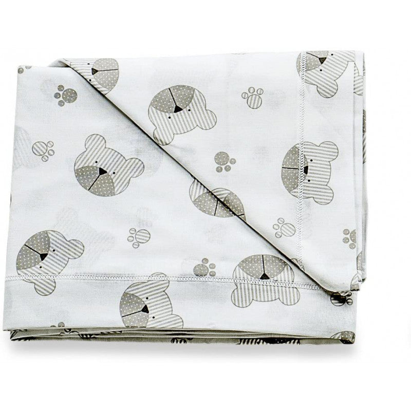 Set Lenzuola per Lettino ItalBaby Grigio