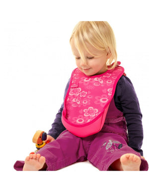 Set Zainetto e Bavaglino in Neoprene Rosa - 5