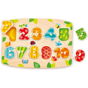 Hape - Puzzle Numeri in Legno