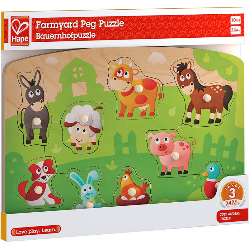 Hape - Puzzle della Fattoria - 3