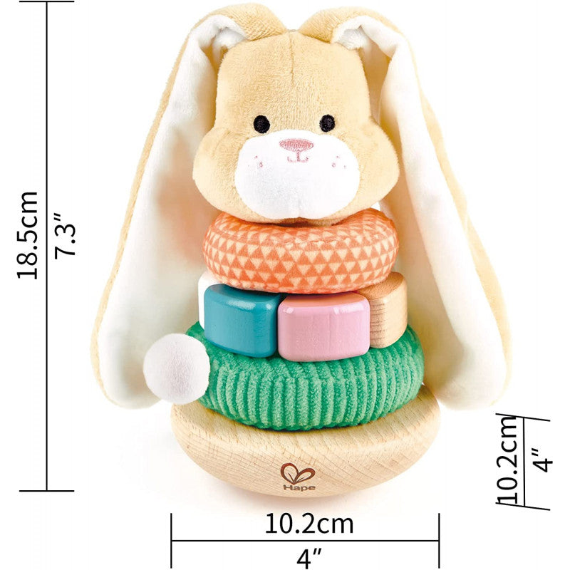 Hape - Coniglietto Impila Forme - 5