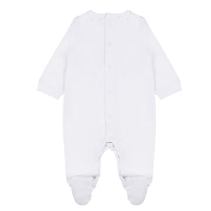 Tutina con Scritta 6 Mesi Grigio - 2