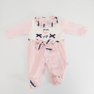 Tutina In Ciniglia Rosa Nazareno Gabrielli  0/1 mese