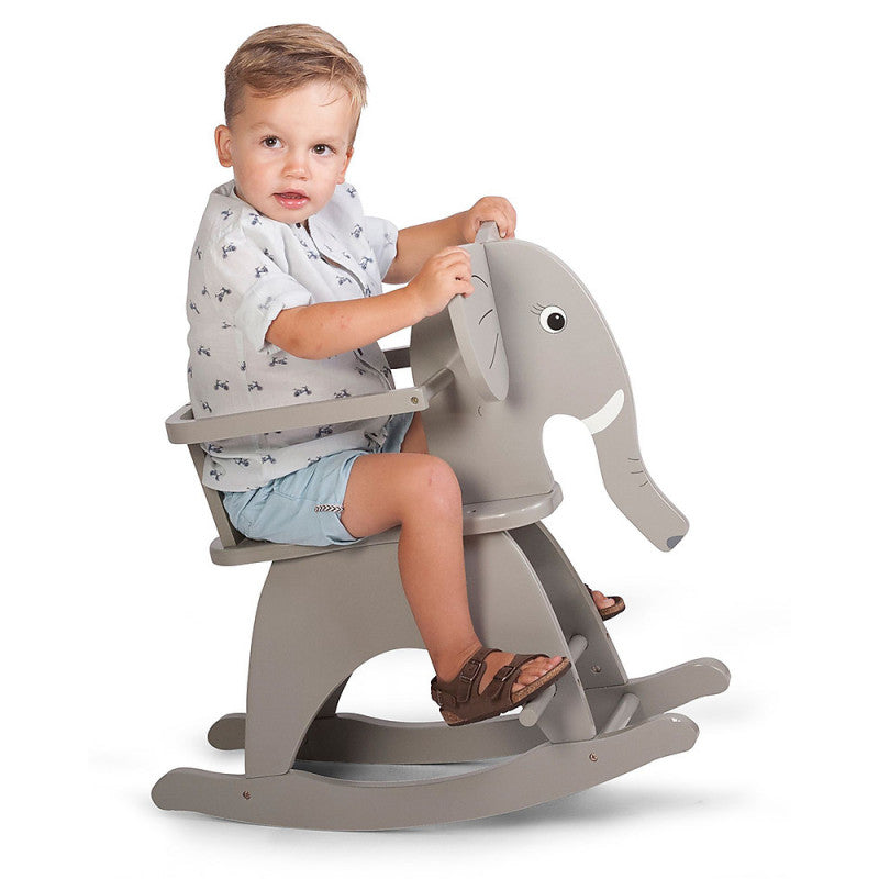 Elefante a Dondolo con Anello Childhome - 2