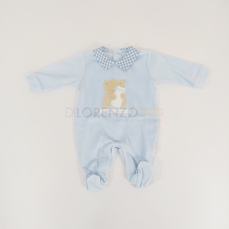 Tutina In Ciniglia Les Jolies Cielo 0/1 mese