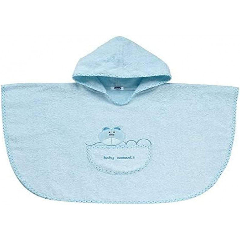 Accappatoio Poncho 12+ mesi Chicco Azzurro