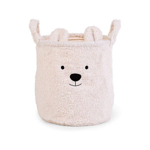 Set di 3 Cesti Portaoggetti Teddy White - 5