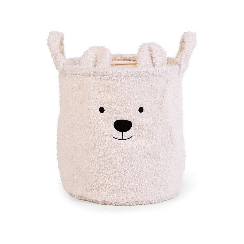 Set di 3 Cesti Portaoggetti Teddy White - 5