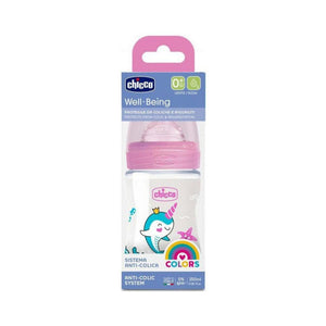 Biberon Benessere Flusso Lento In Plastica Rosa - 2