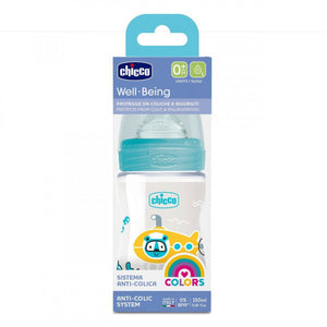 Biberon Benessere Flusso Lento In Plastica Light Blue - 2